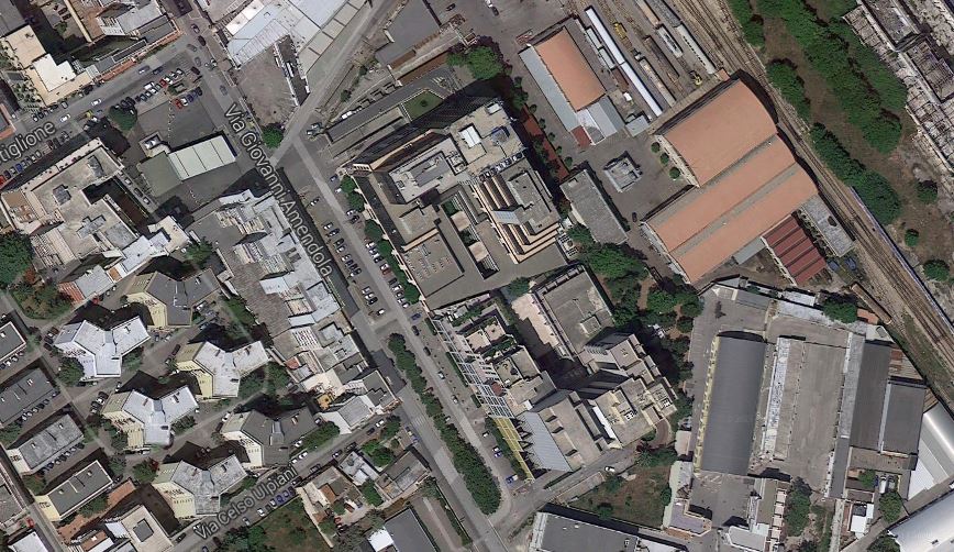 The building of the Area di Ricerca / CNR in Bari (Italy)